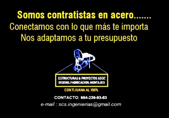 TIJUANA-CONTRATISTAS EN ACERO-
